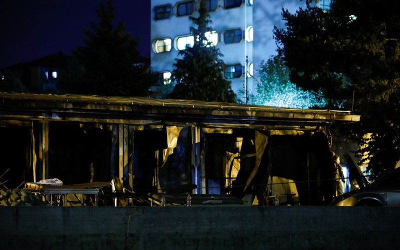 Cháy bệnh viện điều trị Covid-19 tại Bắc Macedonia, 10 người thiệt mạng