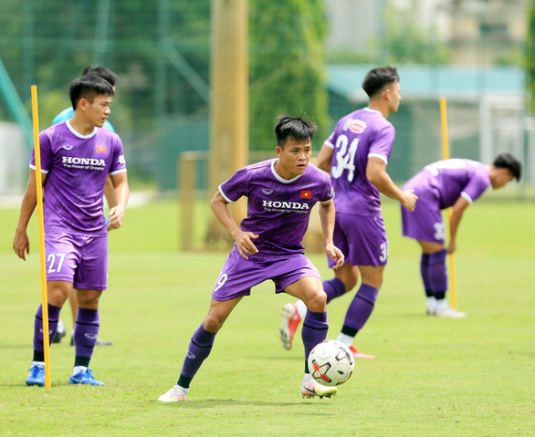 Đội tuyển U22 Việt Nam đang tăng tốc chuẩn bị cho vòng loại U23 châu Á 2022 - Ảnh: VFF