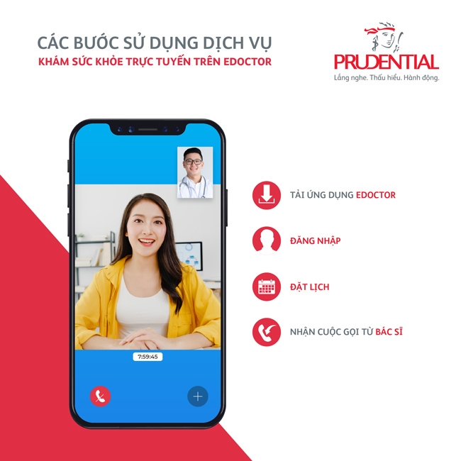 Prudential_Ứng dụng eDoctor