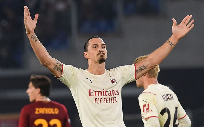 Ibrahimovic sút phạt đẳng cấp, AC Milan giành 3 điểm trên sân của AS Roma