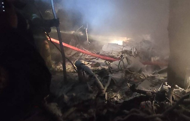 Phát hiện thi thể 5 người tại vị trí rơi máy bay vận tải An-12 ở Nga