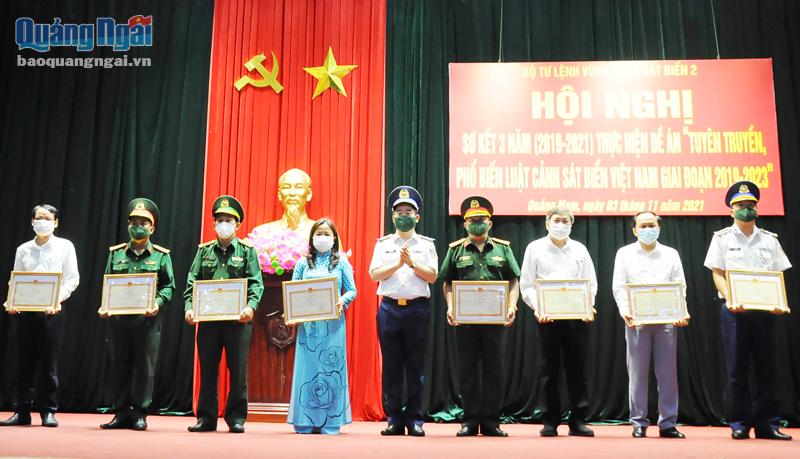 Vùng Cảnh sát biển 2: Sơ kết Đề án Tuyên truyền, phổ biến Luật Cảnh sát biển Việt Nam