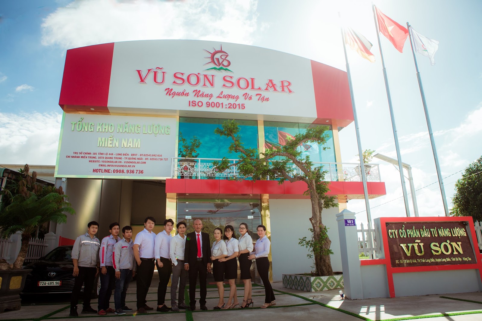 Vũ Sơn Solar - Công ty lắp điện mặt trời uy tín tại Quảng Ngãi