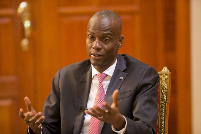 Cố Tổng thống Haiti Jovenel Moïse. (Ảnh: AP)