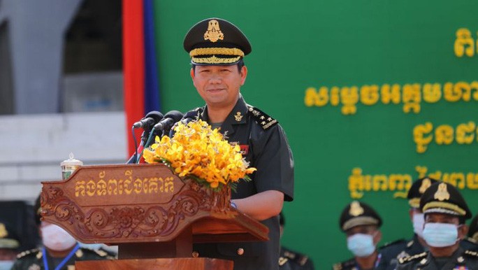 Tướng Hun Manet - con trai cả của Thủ tướng Campuchia Hun Sen. Ảnh: The Phnom Penh Post