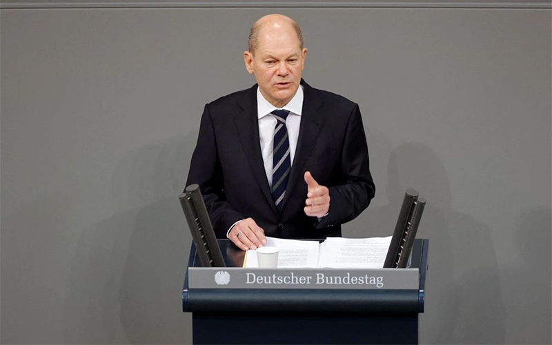 Tân Thủ tướng Ðức Olaf Scholz. (Ảnh: Reuters)