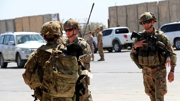 Hệ thống phòng thủ tại một căn cứ Iraq đã bắn rơi 2 máy bay không người lái có vũ trang vào ngày 3-1 - Ảnh: REUTERS