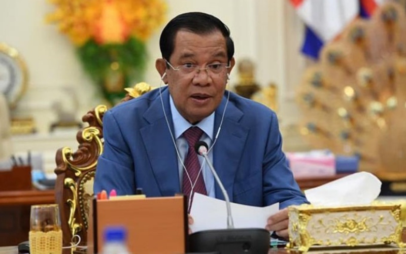 Chủ tịch CPP, Thủ tướng Chính phủ Hoàng gia Campuchia Samdech Techo Hun Sen. (Ảnh: Fresh News)