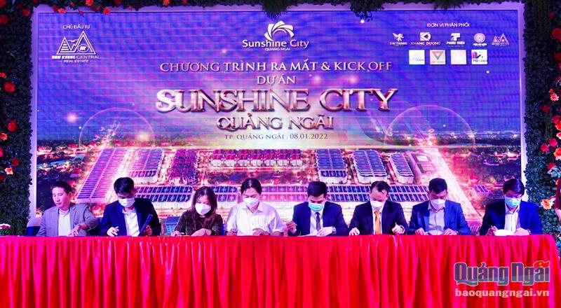 Lễ Kick off và ra mắt dự án Sunshine City Quảng Ngãi
