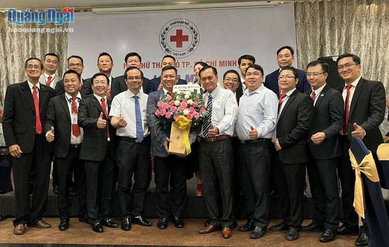 Ban điều hành CLB Doanh nhân Chữ thập đỏ (Hội Chữ thập đỏ TP.Hồ Chí Minh) ra mắt.