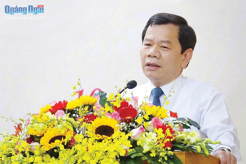 Chủ tịch UBND tỉnh Đặng Văn Minh.  Ảnh : LÊ ĐỨC