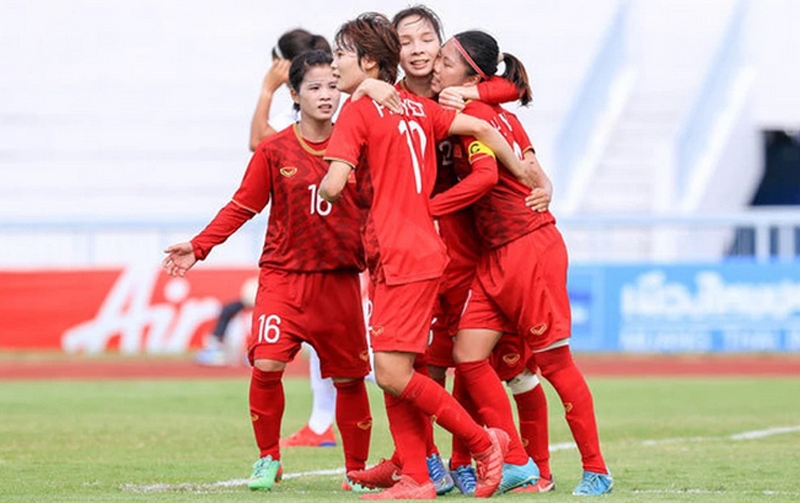 ĐT nữ Việt Nam giành quyền vào tứ kết VCK Asian Cup 2022.