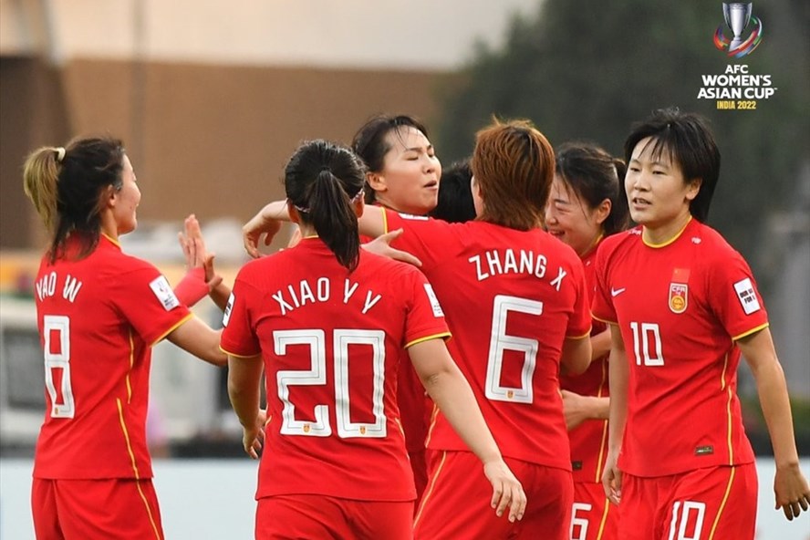 Tuyển nữ Trung Quốc lần thứ 9 vô địch châu Á