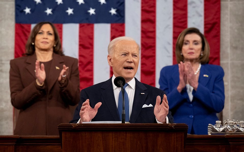 Tổng thống Mỹ Joe Biden đọc Thông điệp Liên bang 2022