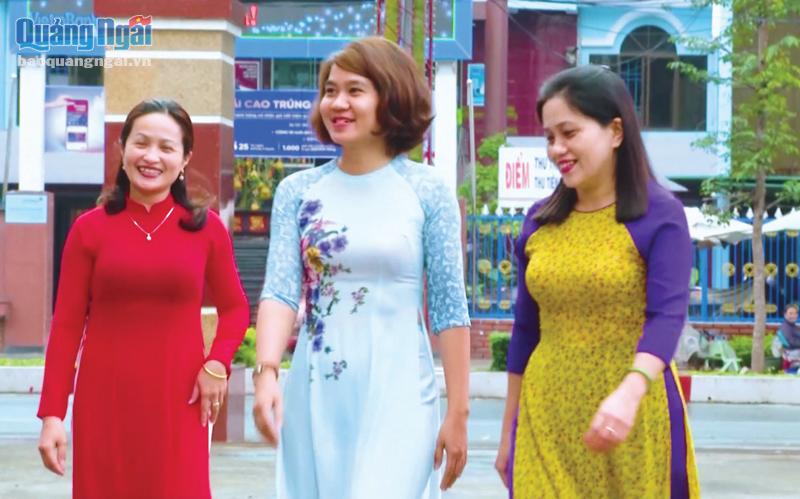 Phụ nữ thành phố Quảng Ngãi: Hưởng ứng &quot;Tuần lễ áo dài&quot;
