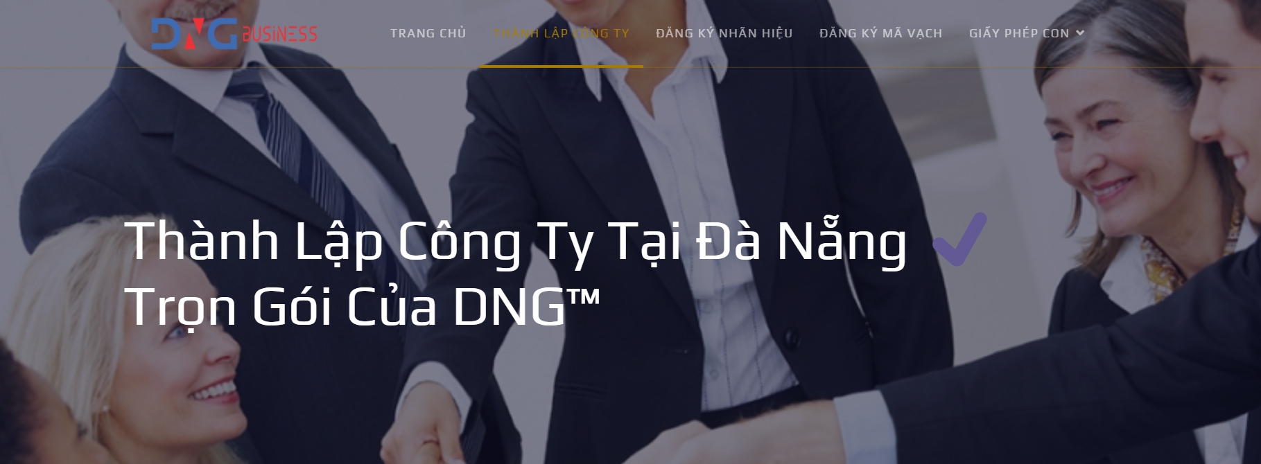 Dịch vụ thành lập công ty tại Đà Nẵng của DNG™ business