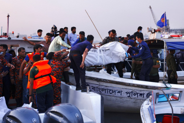 Chìm tàu ở Bangladesh khiến ít nhất 6 người thiệt mạng