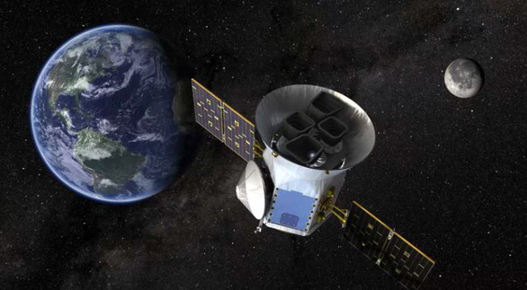 Hình ảnh minh họa về Transiting Exoplanet Survey Satellite - kính viễn vọng không gian được thiết kế để tìm kiếm các hành tinh ngoài hệ Mặt trời - Ảnh: AP/NASA