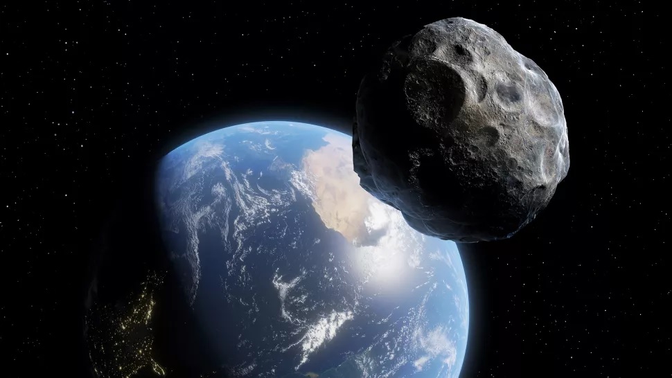 Tiểu hành tinh 2007 FF1 vừa lao vút đi với vận tốc 47.950 km/giờ. Ảnh minh họa: Getty Images.