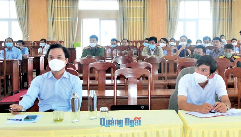 Huyện ủy Sơn Tịnh: Tổ chức hội nghị lần thứ 9
