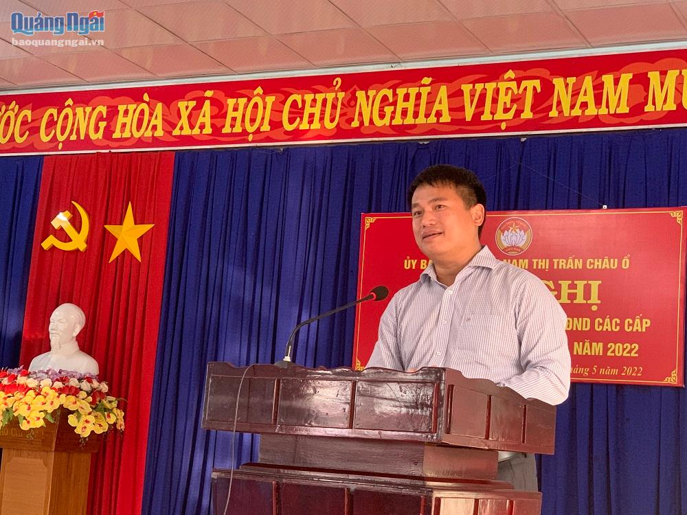 Phó Bí thư Thường trực Tỉnh ủy, Trường đoàn ĐBQH tỉnh Đặng Ngọc Huy trả lời một số vấn đề cửa tri quan tâm