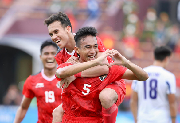 U23 Indonesia hướng đến mục tiêu vượt qua vòng bảng - Ảnh: NGUYÊN KHÔI