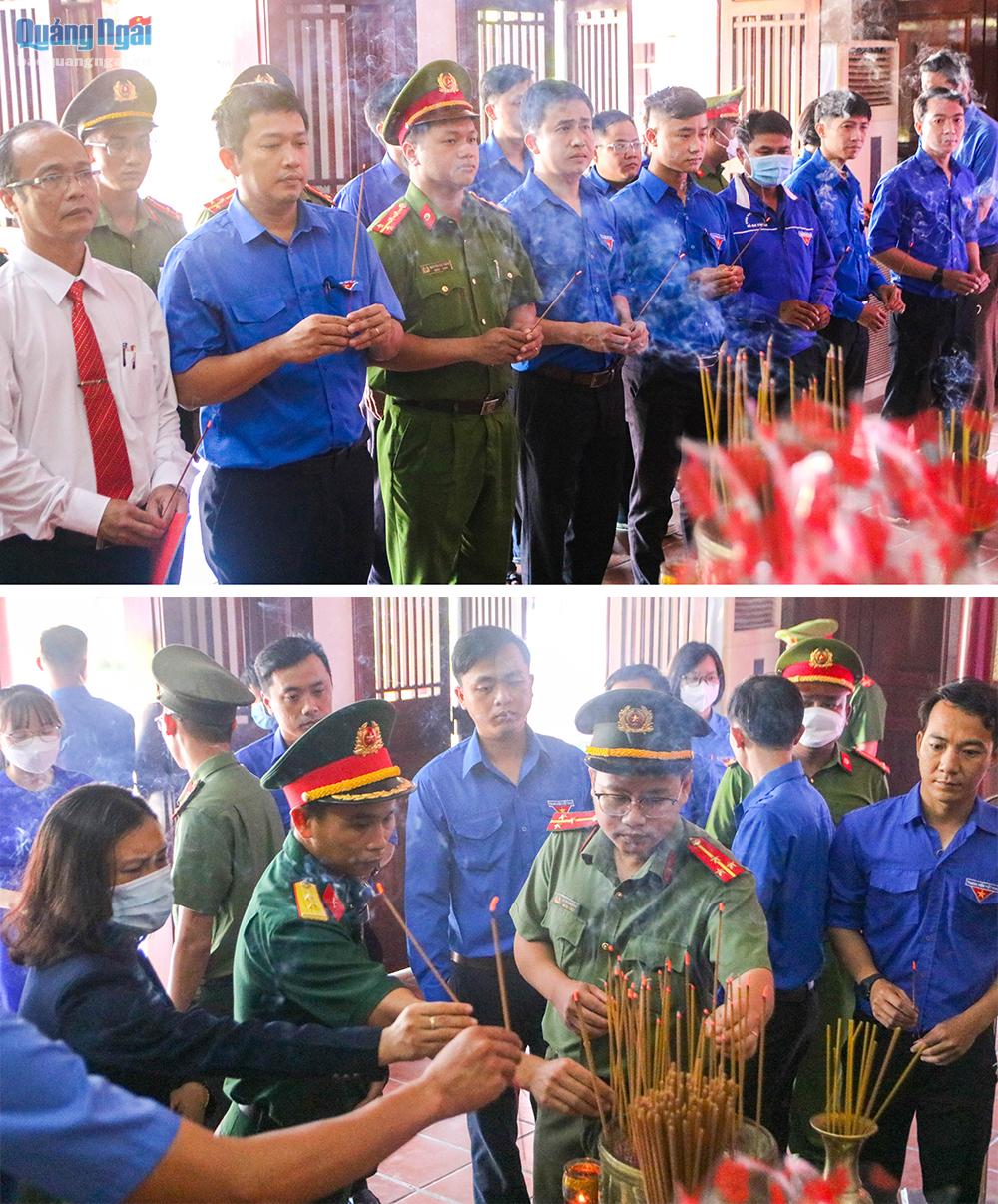dâng hương tưởng niệm cố Thủ tướng Phạm Văn Đồng