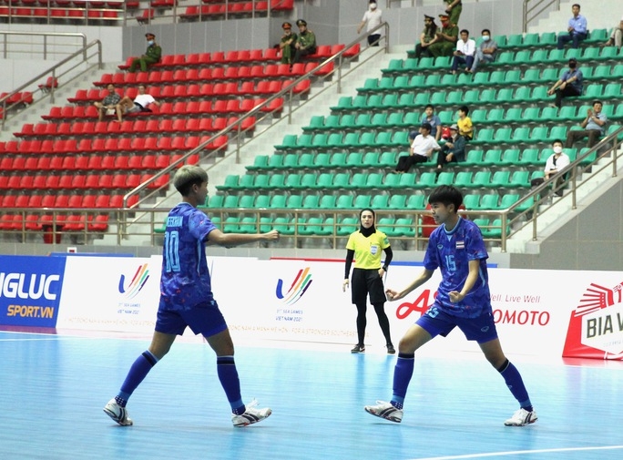 Tuyển Futsal nữ Thái Lan với đẳng cấp vượt trội, xứng đáng giành tấm HCV SEA Games 31
