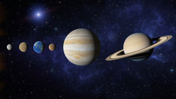 Ngắm hiện tượng thú vị: 5 ngôi sao Kim, Mộc, Thủy, Hỏa, Thổ xếp thẳng hàng trên trời