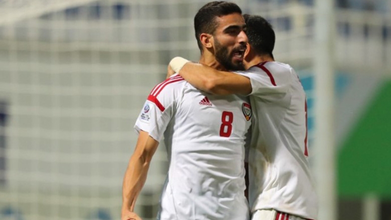 Đánh bại Tajikistan, UAE nuôi hi vọng đi tiếp tại bảng D