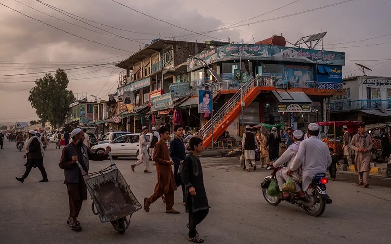 Ảnh chụp thành phố Khost từ năm 2018. (Ảnh: The New York Times)