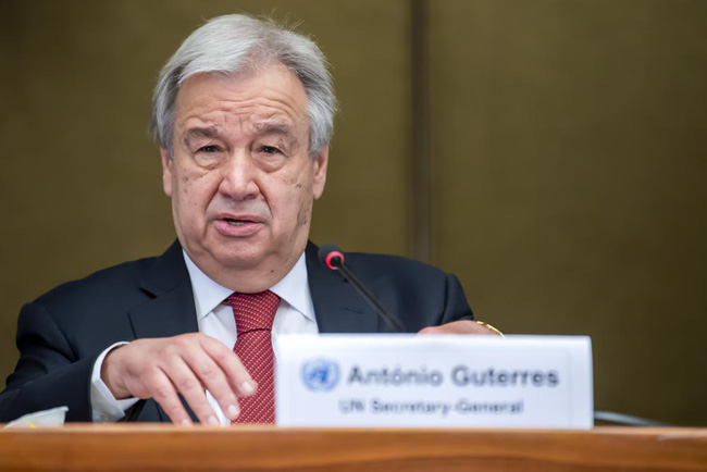 Tổng Thư ký Liên Hợp Quốc António Guterres. (Ảnh: AP)