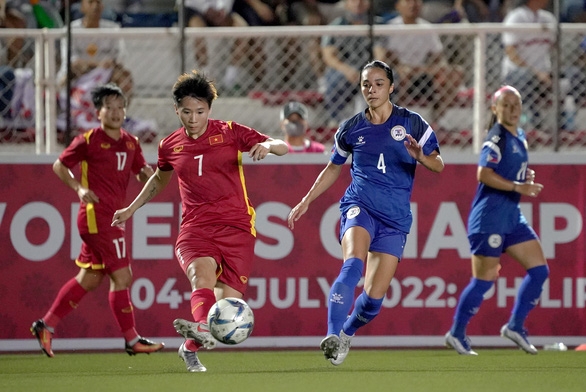 Tuyển nữ Việt Nam thua Philippines 0-4