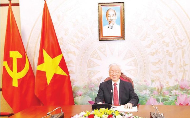 Tổng Bí thư Nguyễn Phú Trọng gửi thư chúc mừng lực lượng Cảnh sát nhân dân Việt Nam