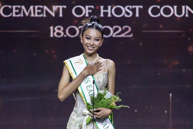 Á hậu 2 Thạch Thu Thảo sẽ là đại diện Việt Nam dự thi Miss Earth 2022.