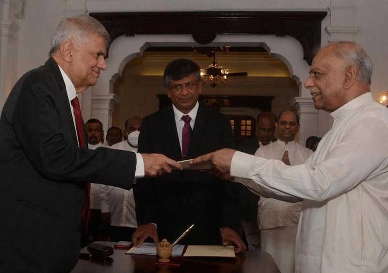 Tân Thủ tướng Sri Lanka cùng 17 bộ trưởng tuyên thệ nhậm chức