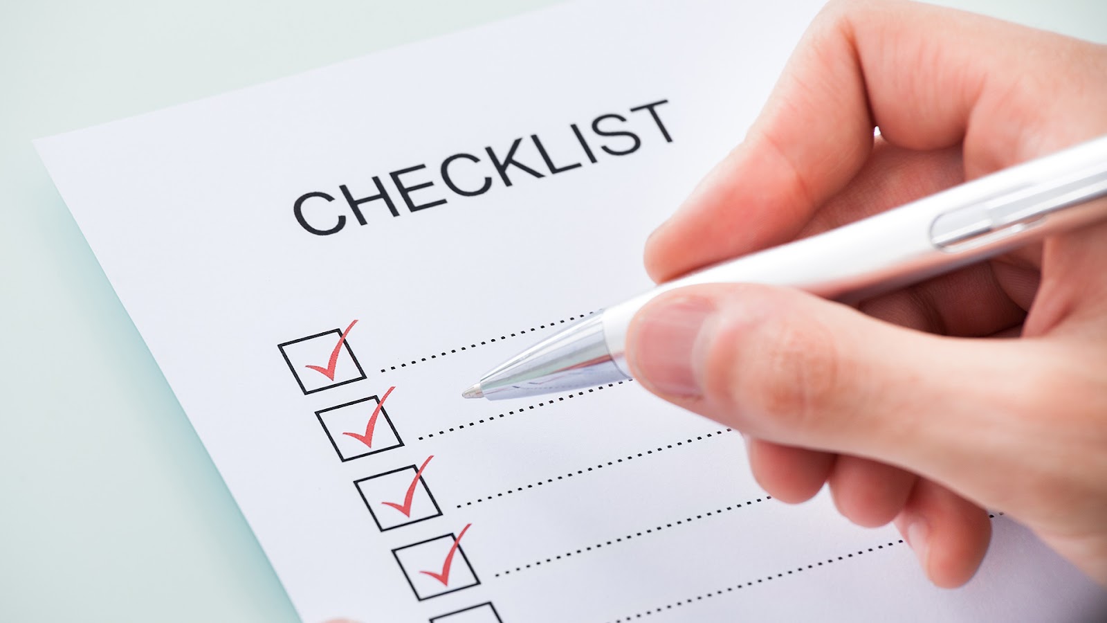 Tuân thủ Checklist khi thực hiện một dự án