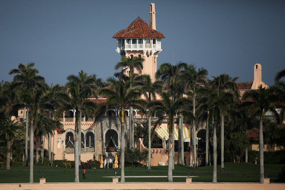 Khu nghỉ dưỡng Mar-a-Lago của gia đình ông Trump. Khu resort này trở nên nổi tiếng hơn trong thời gian ông làm Tổng thống Mỹ bởi ông thường xuyên về đây nghỉ ngơi và tiếp khách - Ảnh: REUTERS