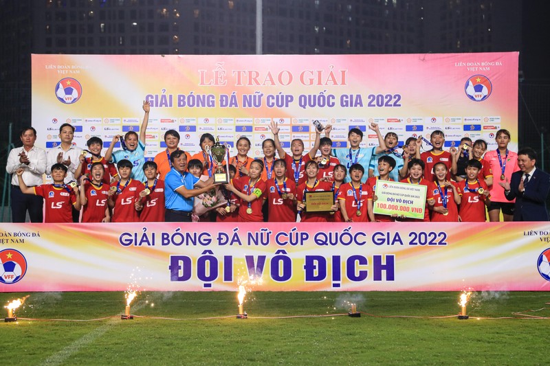 Đội TP.Hồ Chí Minh I vô địch Cúp quốc gia 2022