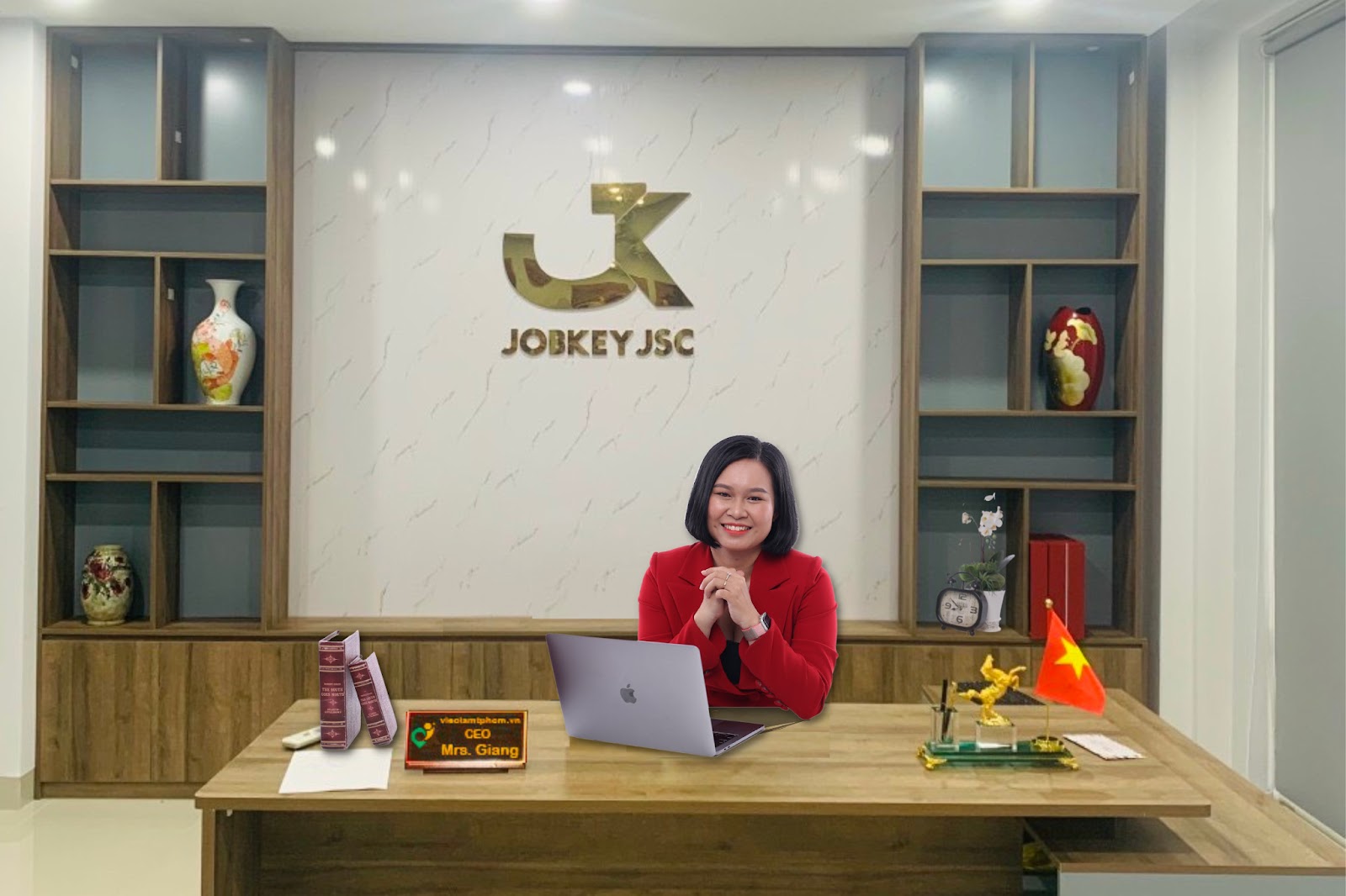 CEO Đỗ Ngọc Kiều Giang – giám đốc điều hành Jobkey tại Hồ Chí Minh