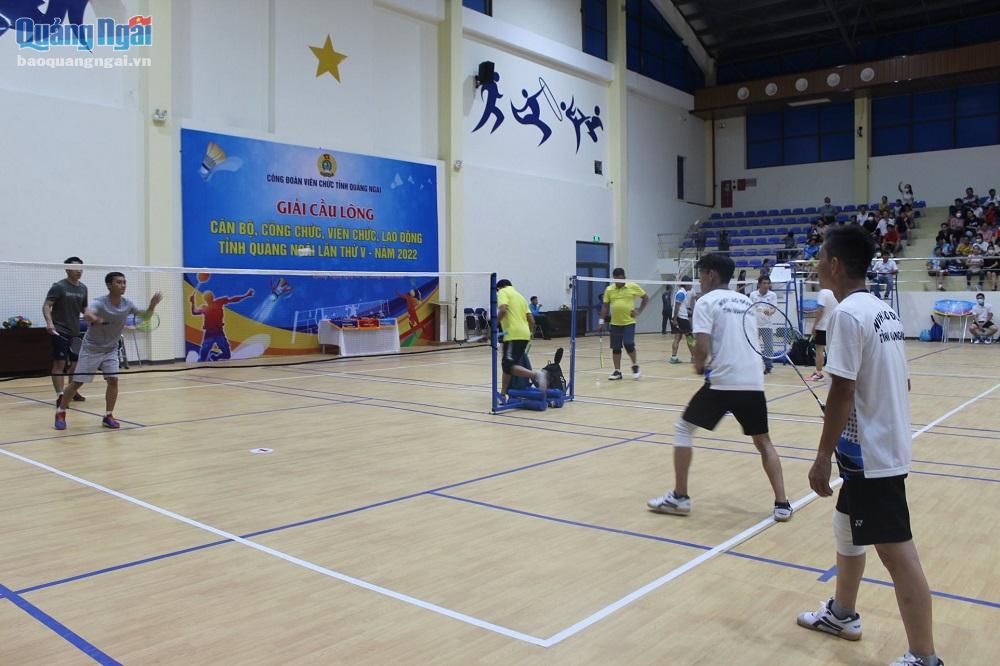 Các vận động viên tham tranh tài ở giải đấu.