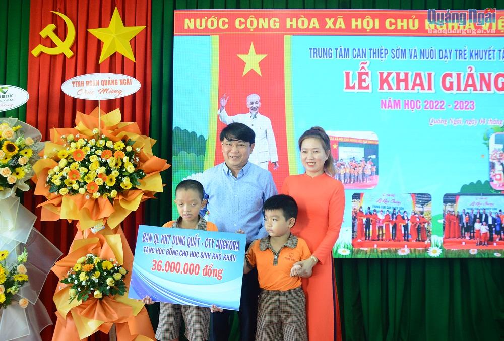 Trung tâm Can thiệp sớm và nuôi dạy trẻ khuyết tật Tâm Việt khai giảng năm học 2022 - 2023