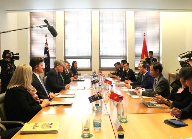 Hai bộ trưởng đồng chủ trì Hội nghị Bộ trưởng Ngoại giao Việt Nam – Australia lần thứ 4