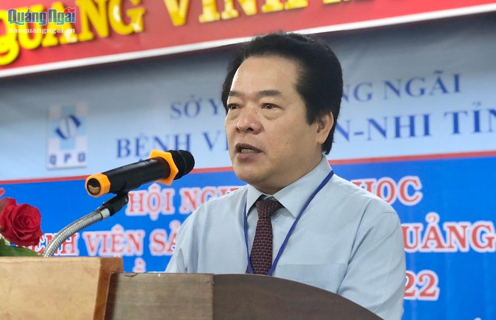 Phó Chủ tịch UBND tỉnh Võ Phiên phát biểu tại hội nghị.
