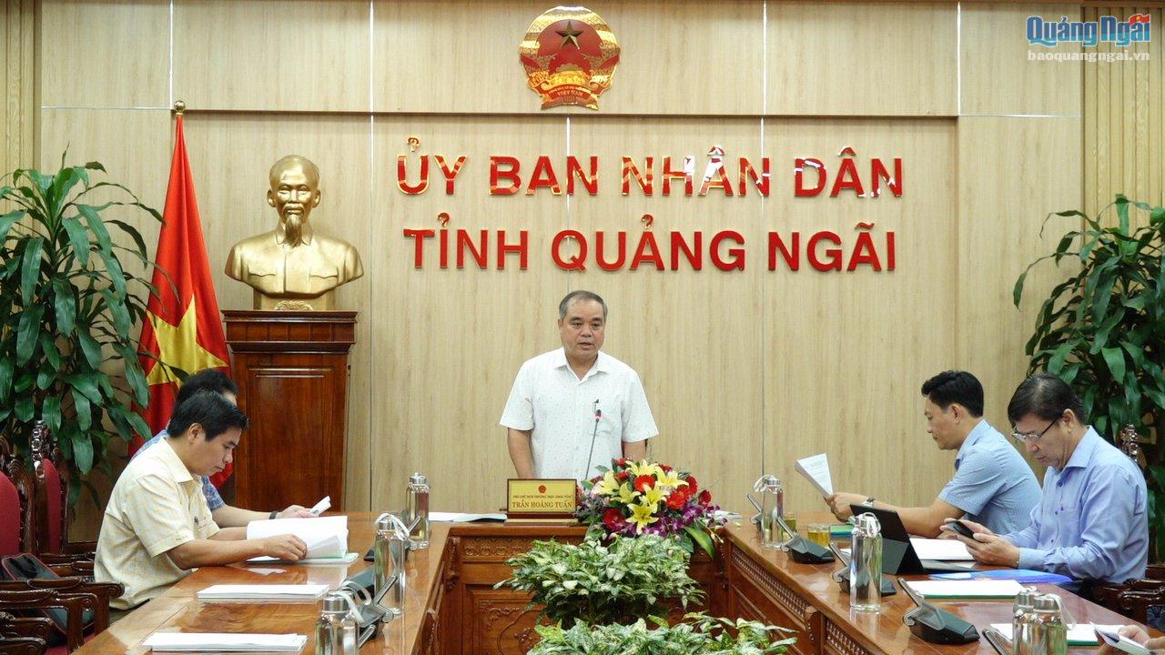Phó Chủ tịch Thường trực UBND tỉnh Trần Hoàng Tuấn