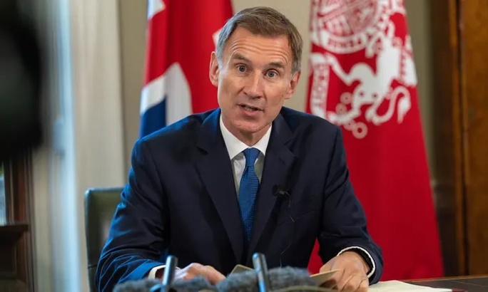 Bộ trưởng Tài chính Anh Jeremy Hunt. Ảnh: Guardian