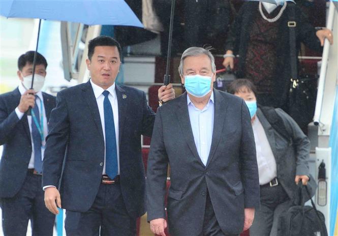 Tổng Thư ký LHQ António Guterres bắt đầu chuyến thăm chính thức Việt Nam
