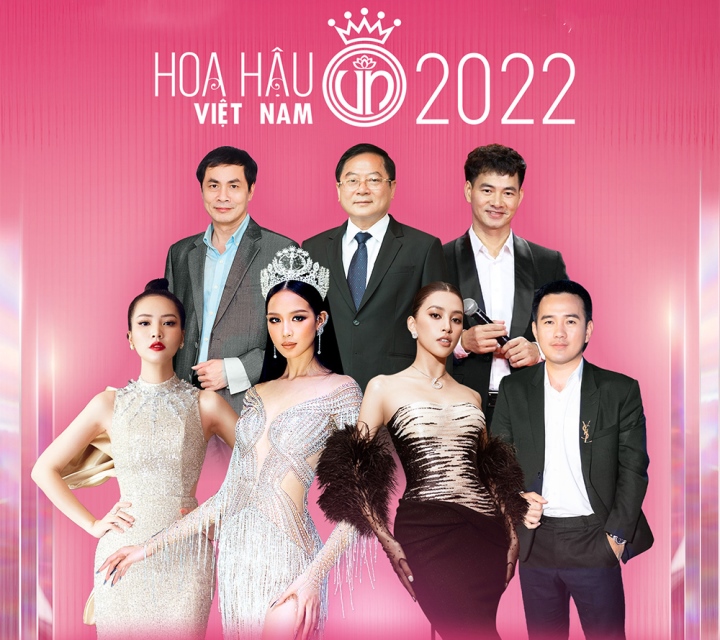 Dàn giám khảo của Hoa hậu Việt Nam 2022.