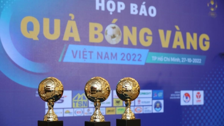 Nhiều điểm đặc biệt của Giải thưởng Quả bóng vàng Việt Nam 2022