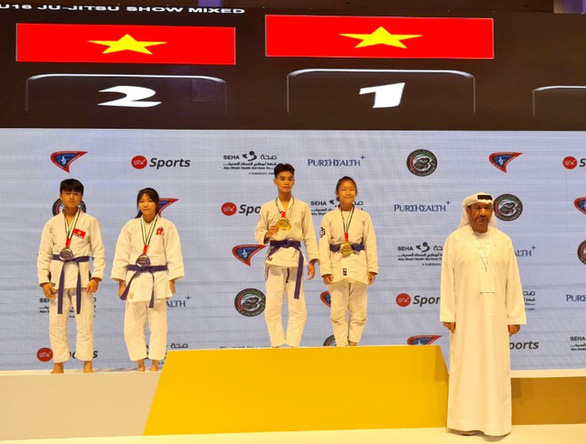 Việt Nam giành huy chương vàng tại Giải vô địch jujitsu thế giới 2022